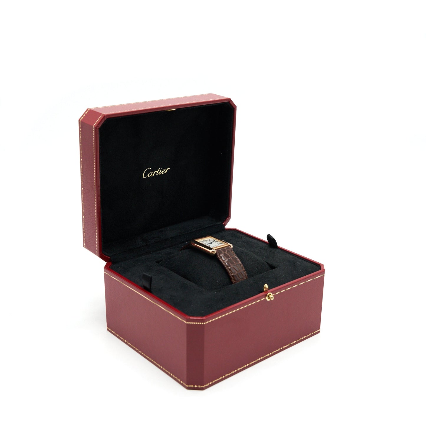 Cartier Tank Solo watch Small mode Quartz, Rose Gold