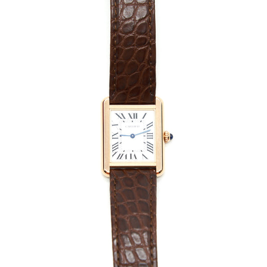 Cartier Tank Solo watch Small mode Quartz, Rose Gold