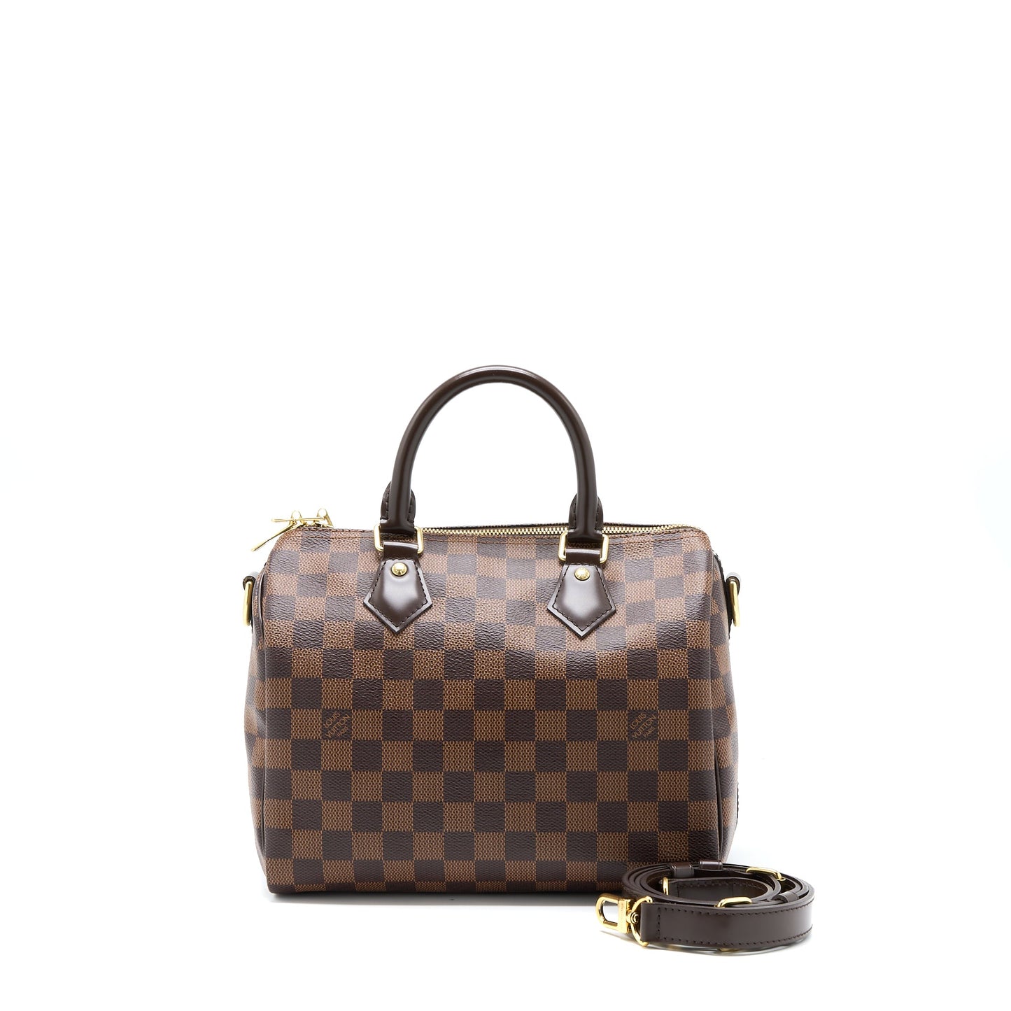 Louis Vuitton Speedy Bandouliere 25 Damier Ebene Canvas
