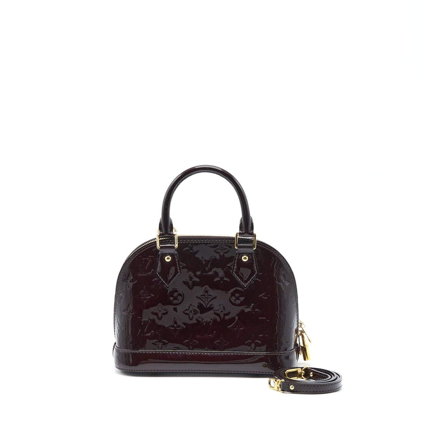 Louis Vuitton Alma Monogram Patent Amatante