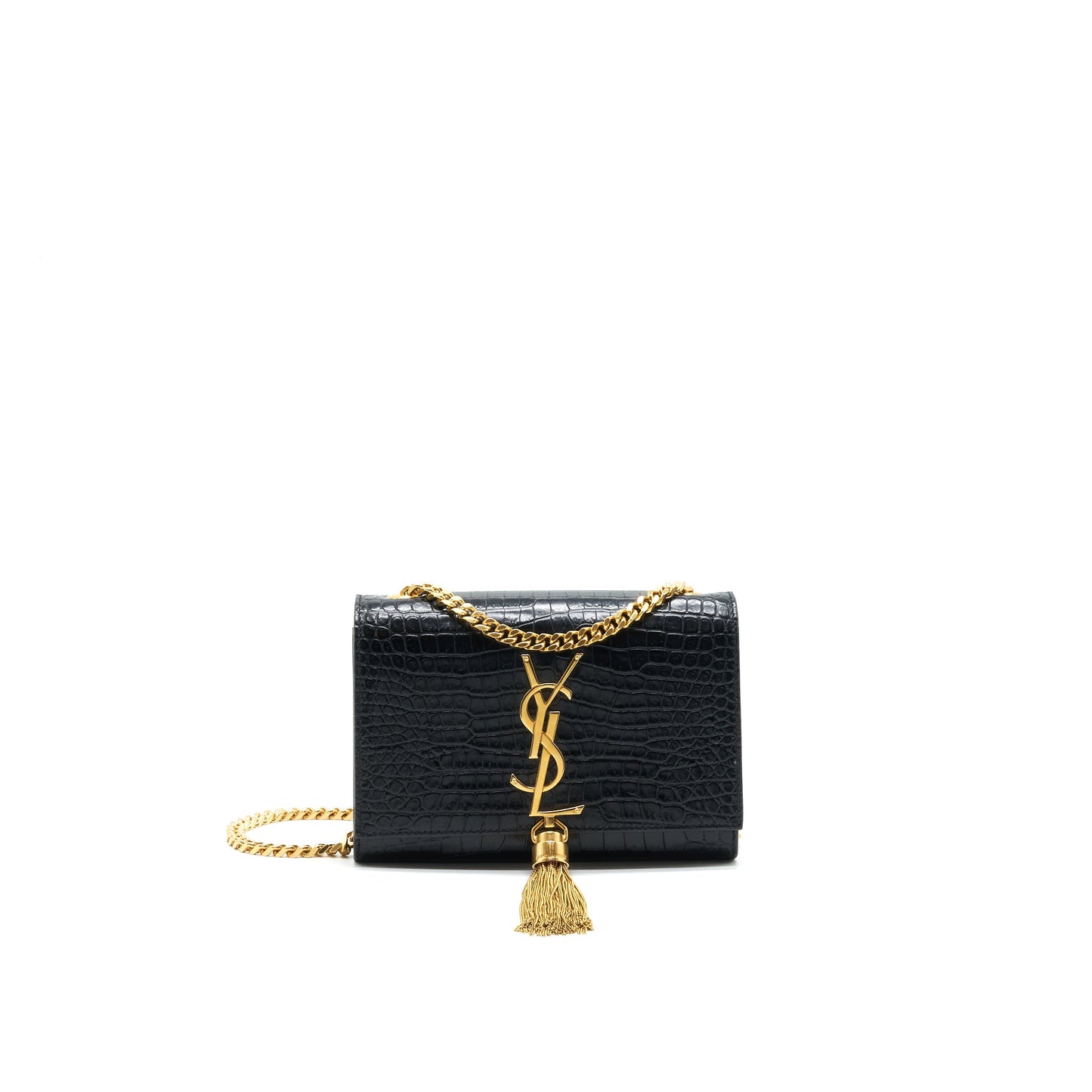 SAINT LAURENT / Purse TASSEL BLACK