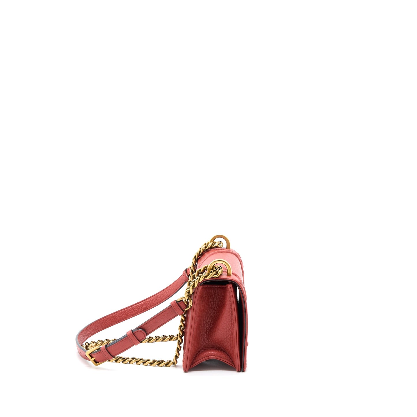 Dior Small Diorama Calfskin Red Brushed