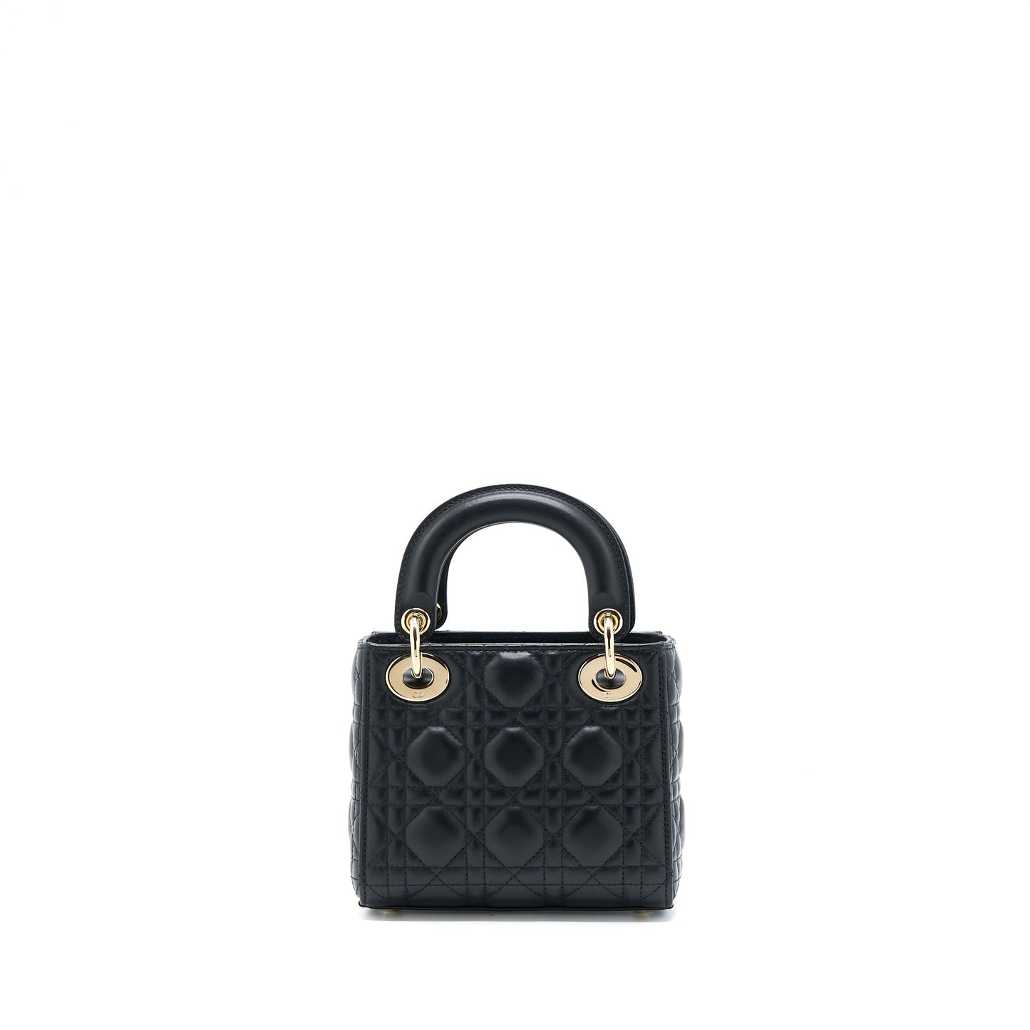 Dior Lady Dior Mini Lambskin Black