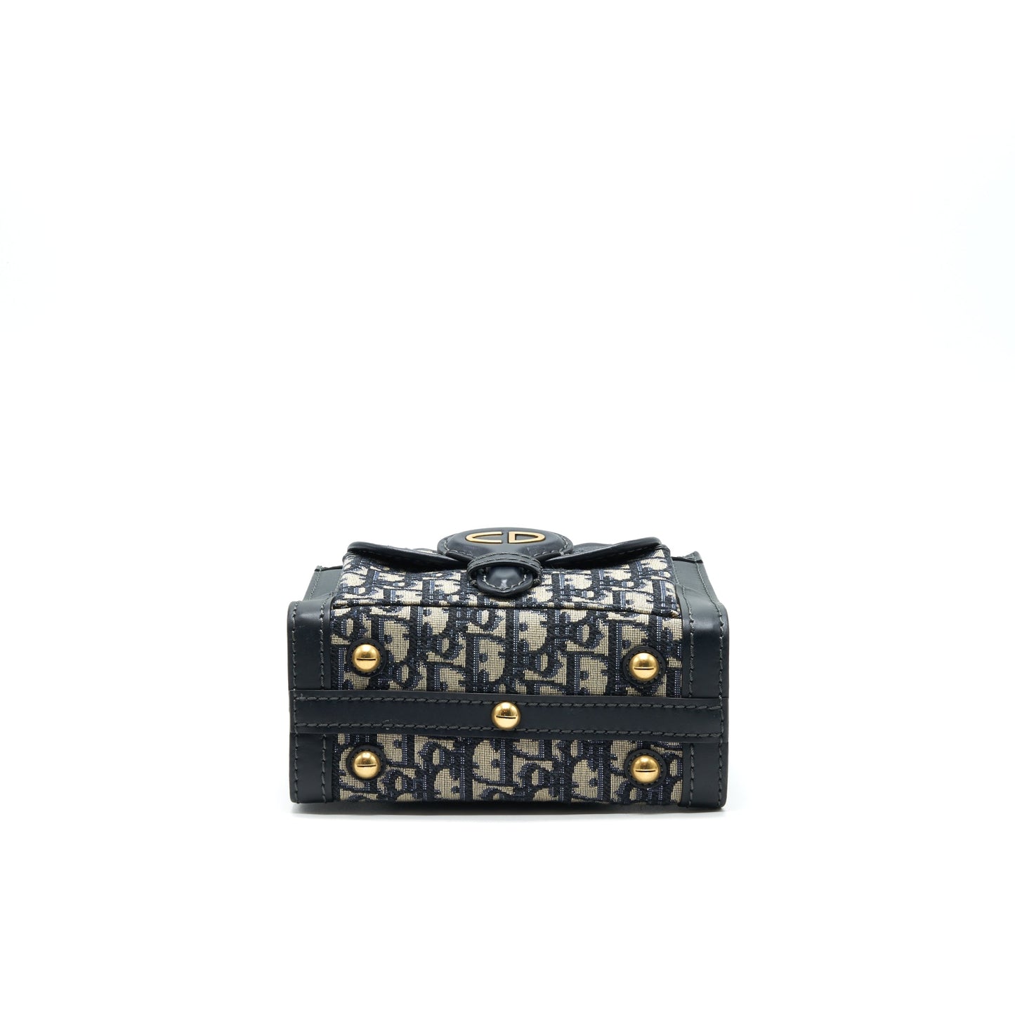 CHRISTIAN Mini Oblique Tote Purse
