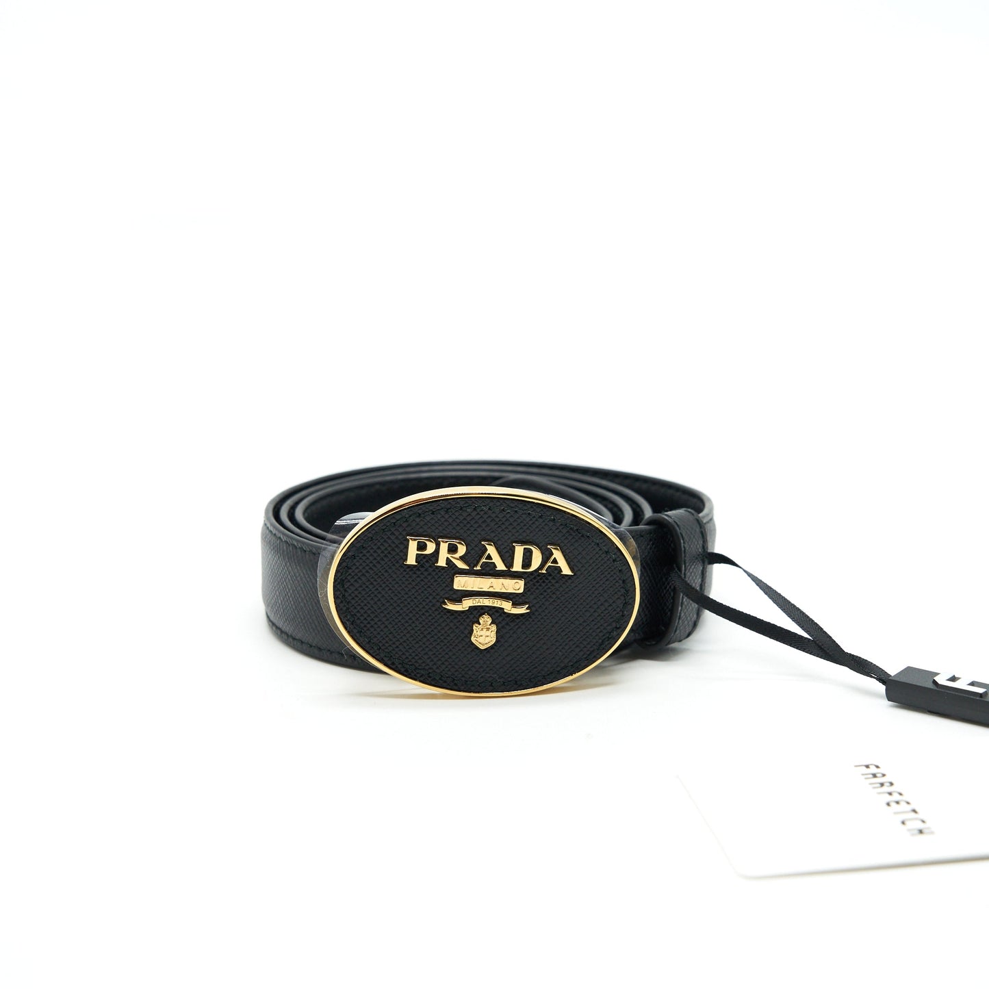 Prada Saffiano Finish Belt Size 75