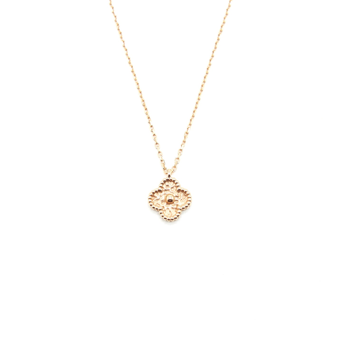 Van Cleef & Arples Sweet Alhambra 18K Rose Gold Pendant