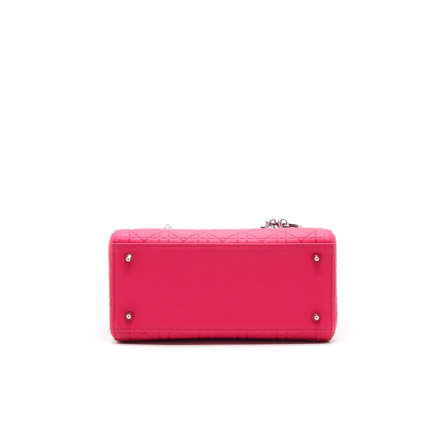 Christian Dior LADY DIOR HOT PINK IN METALLIC PINK HARDWARE