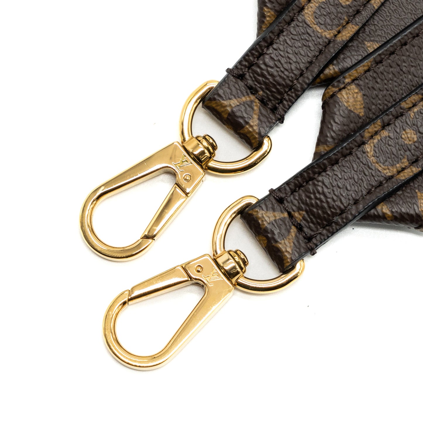 Louis Vuitton BandouliÃ¨re shoulder strap Monogram canvas / black