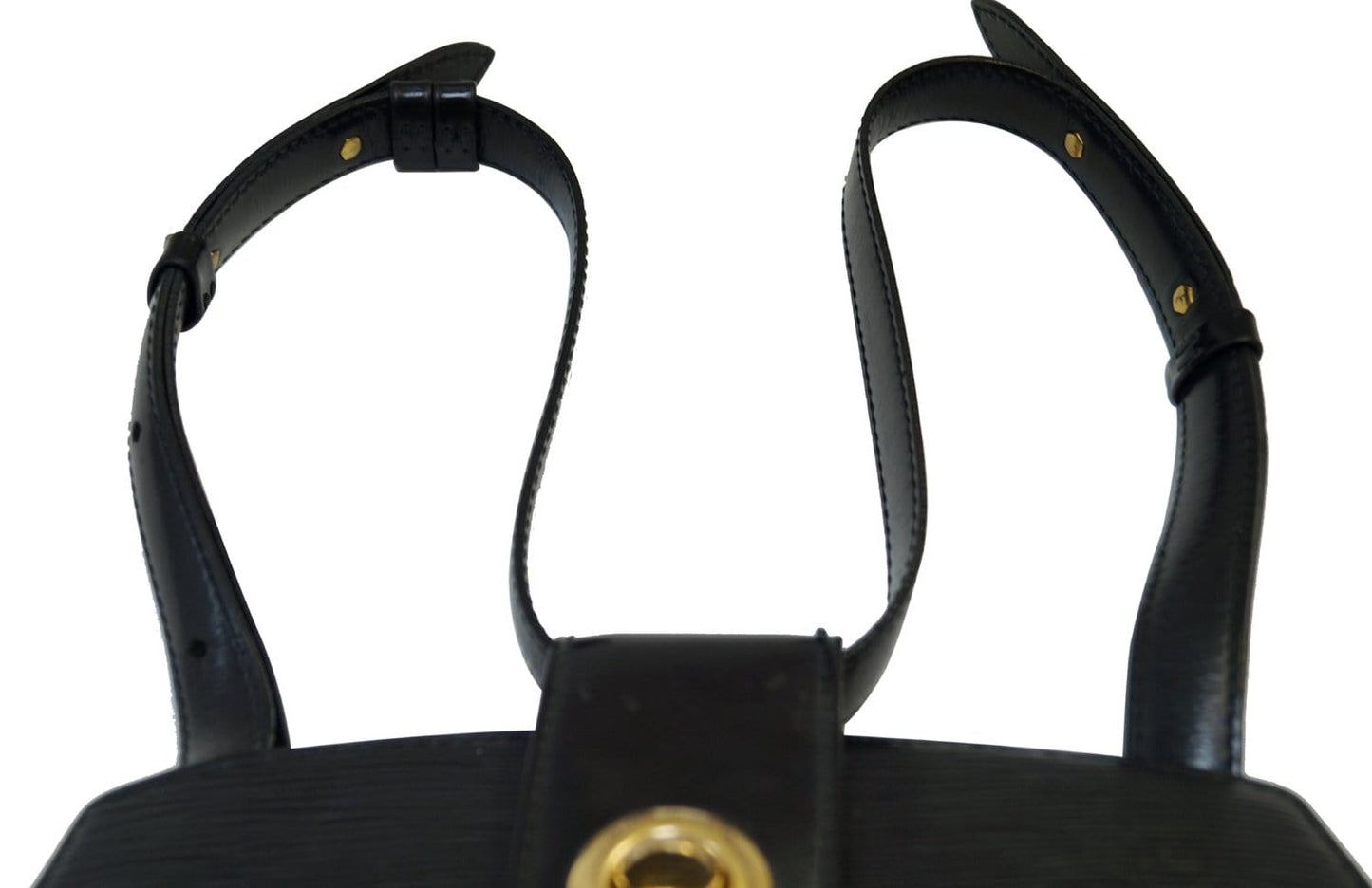 LOUIS VUITTON Epi Leather Black Cluny Shoulder Bag
