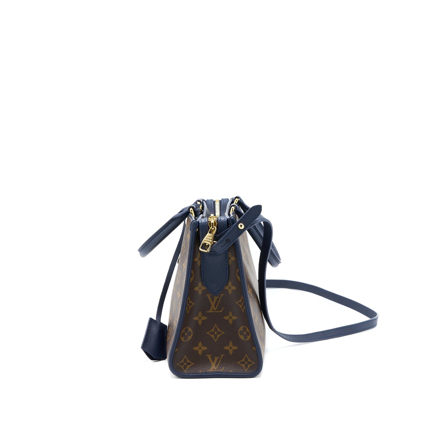 Louis Vuitton Top Handle Crossbody Purse Monogram Canvas