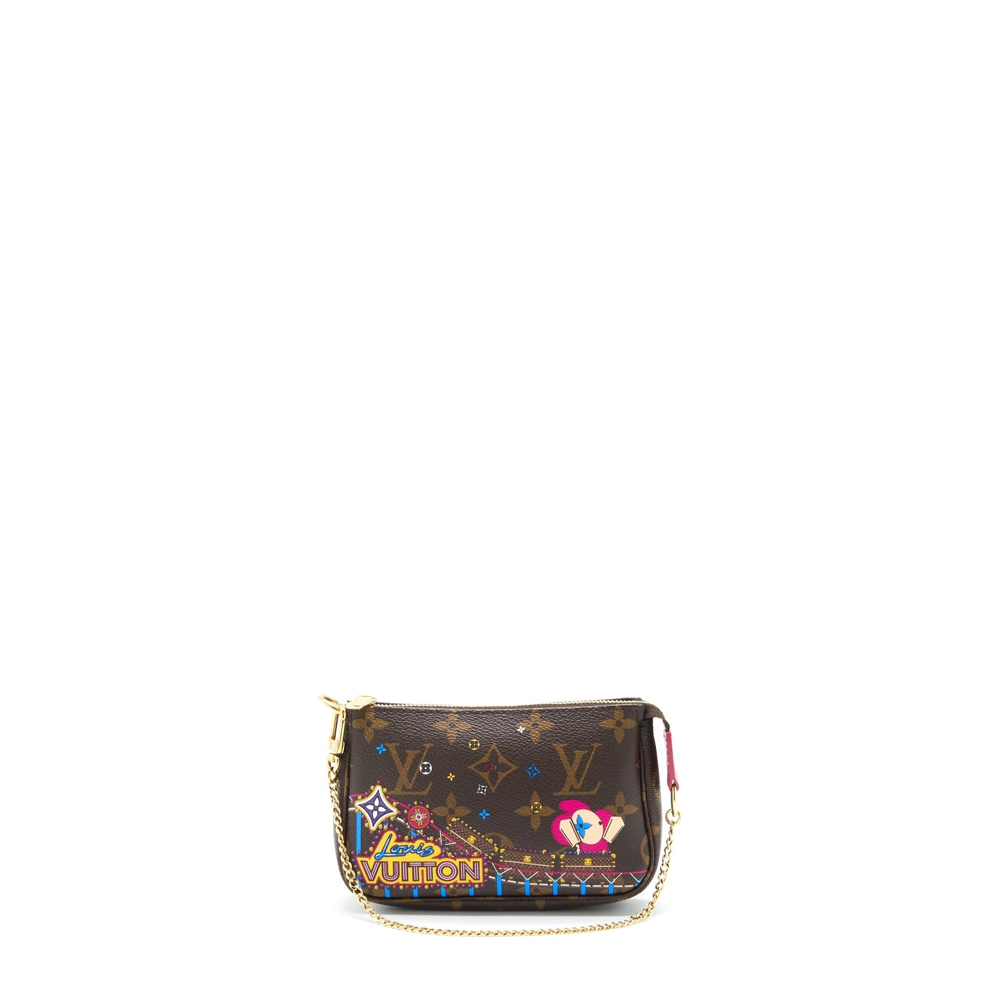 Louis Vuitton Mini Pochette Limited Edition Monogram Canvas