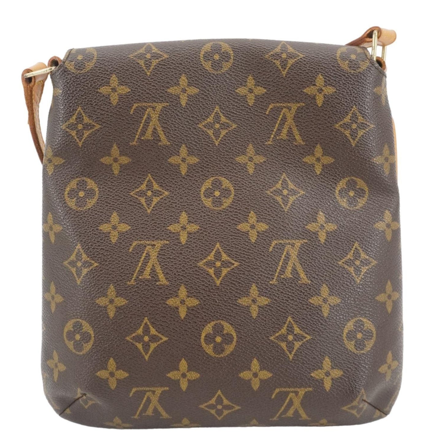 LOUIS VUITTON Musette Salsa Monogram Canvas Crossbody Bag Brown