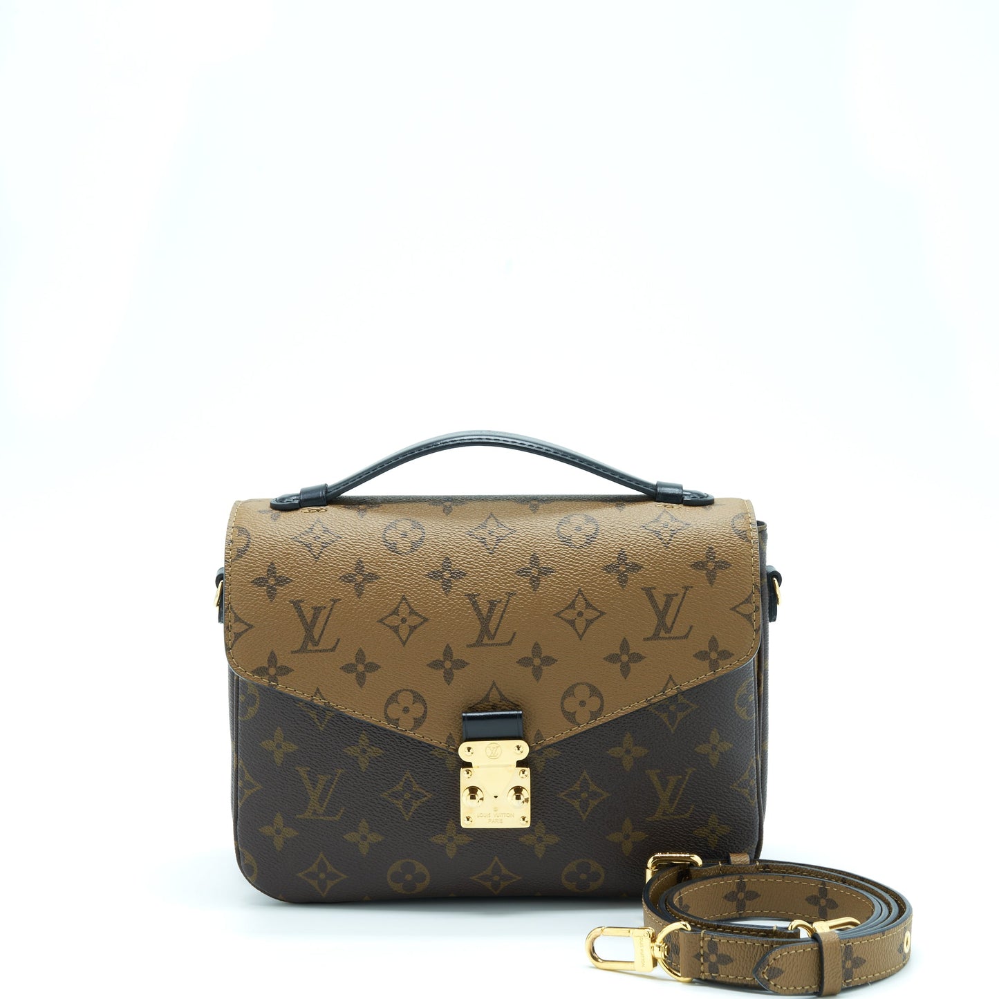 Louis Vuitton Pochette MÃ©tis Monogram Reverse Canvas