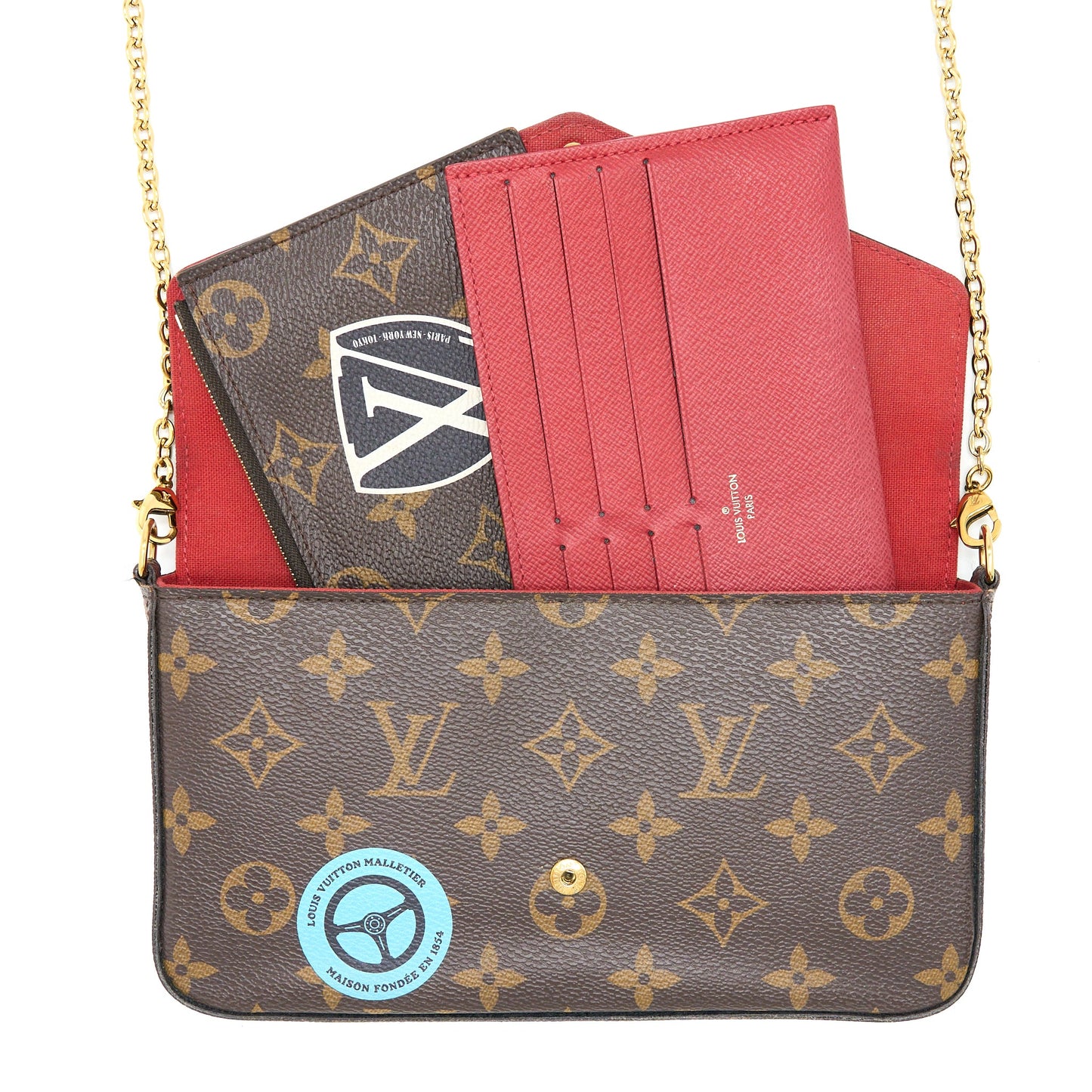 Louis Vuitton Felicie Pochette Limited Edition Monogram Canvas