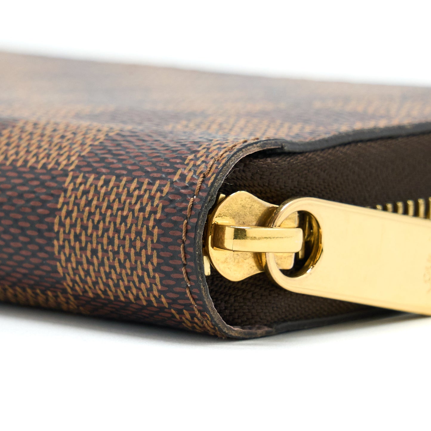 Louis Vuitton Zippy Wallet Damier Ebene Canvas/ Rose Ballerine