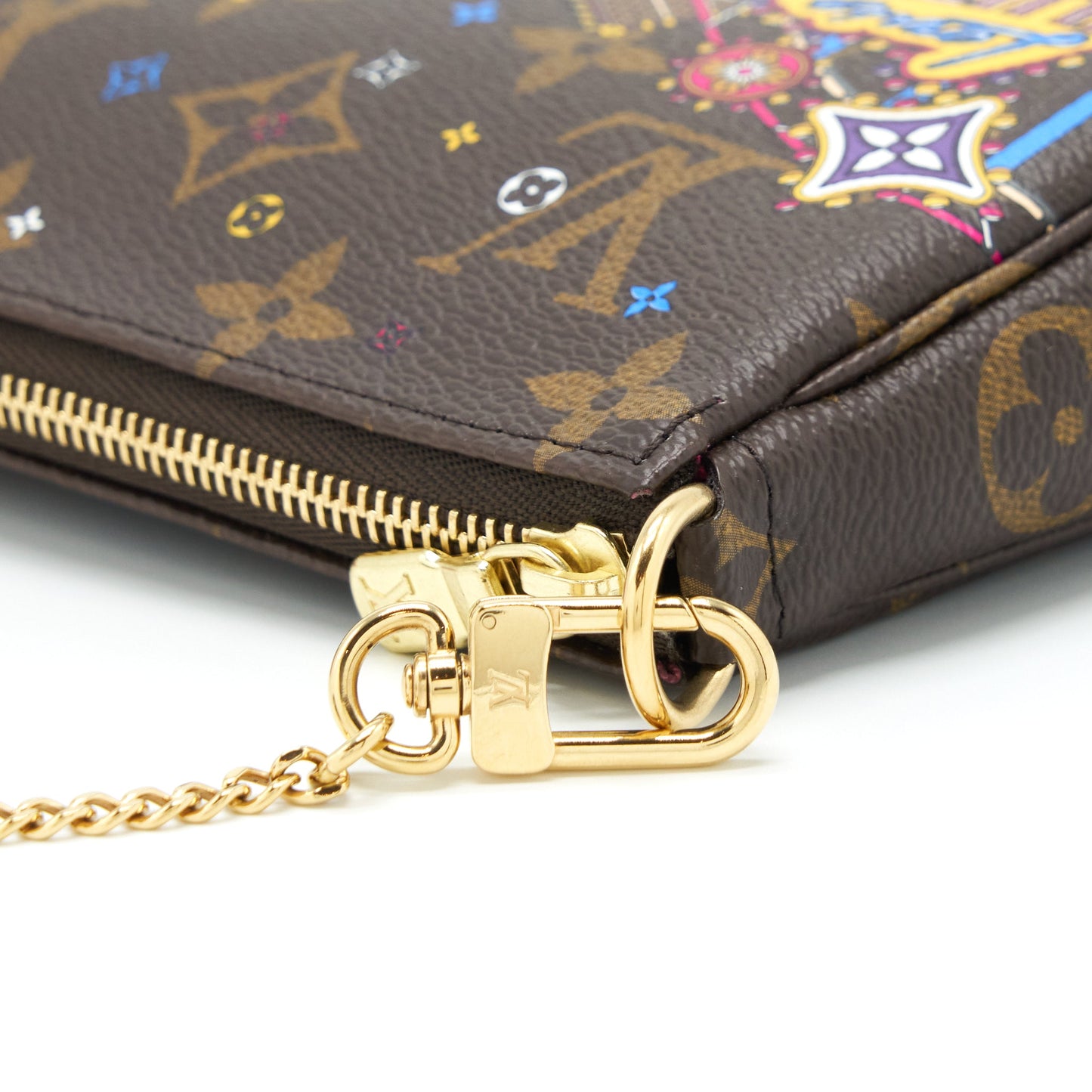 Louis Vuitton Mini Pochette Limited Edition Monogram Canvas
