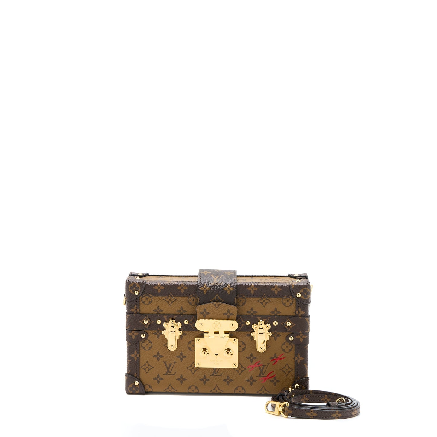 Louis Vuitton Petite Malle Monogram Reverse Canvas