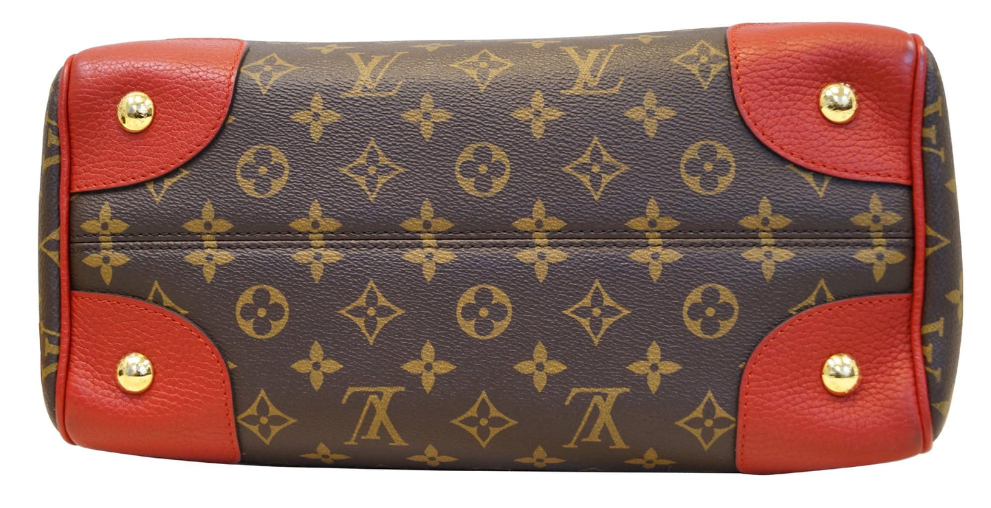 LOUIS VUITTON Monogram Retiro NM Coquelicot Shoulder Bag