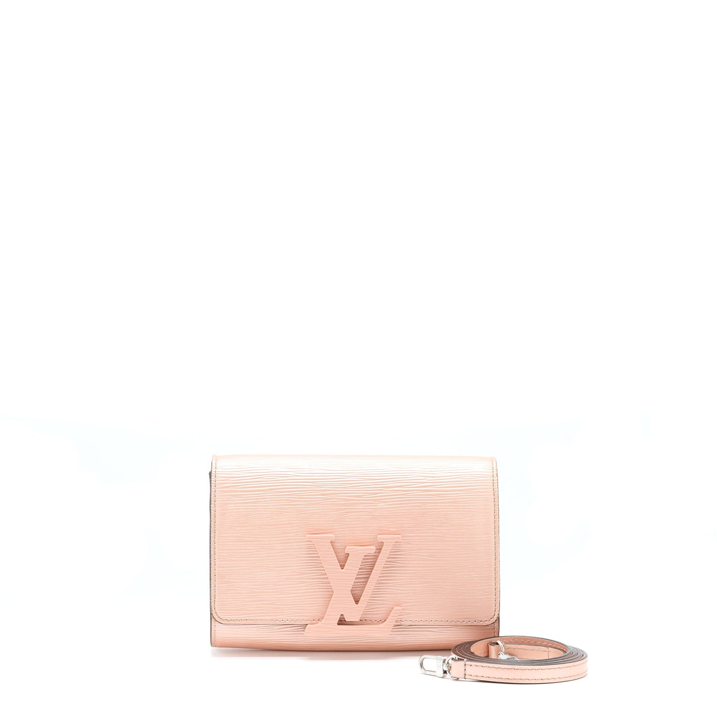 Louis Vuitton Louise Clutch Epi Light Pink