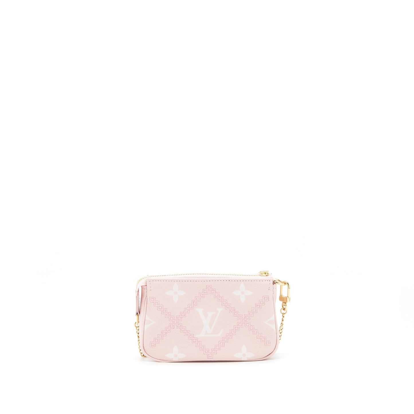 Louis Vuitton Mini Pochette Monogram Empreinte Pink