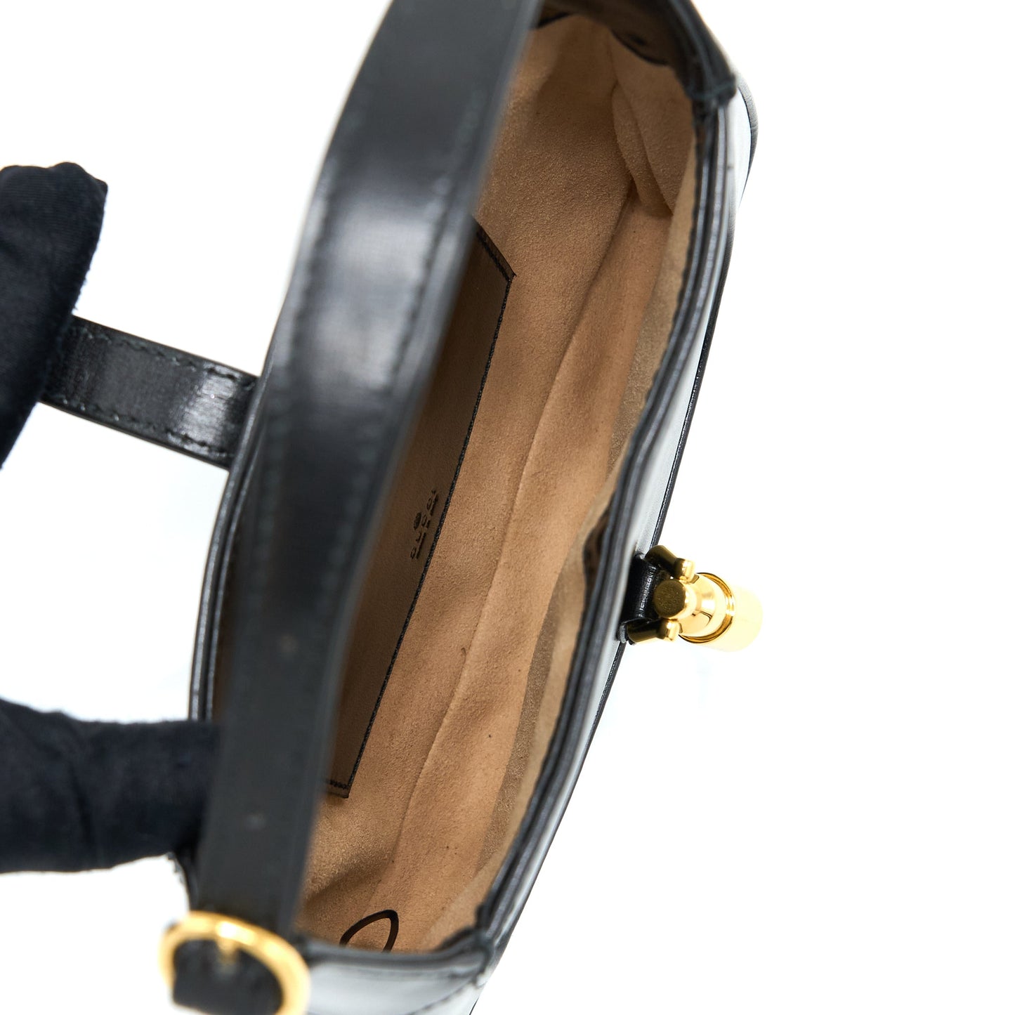 Gucci Jackie 1961 Mini Purse Calfskin Black