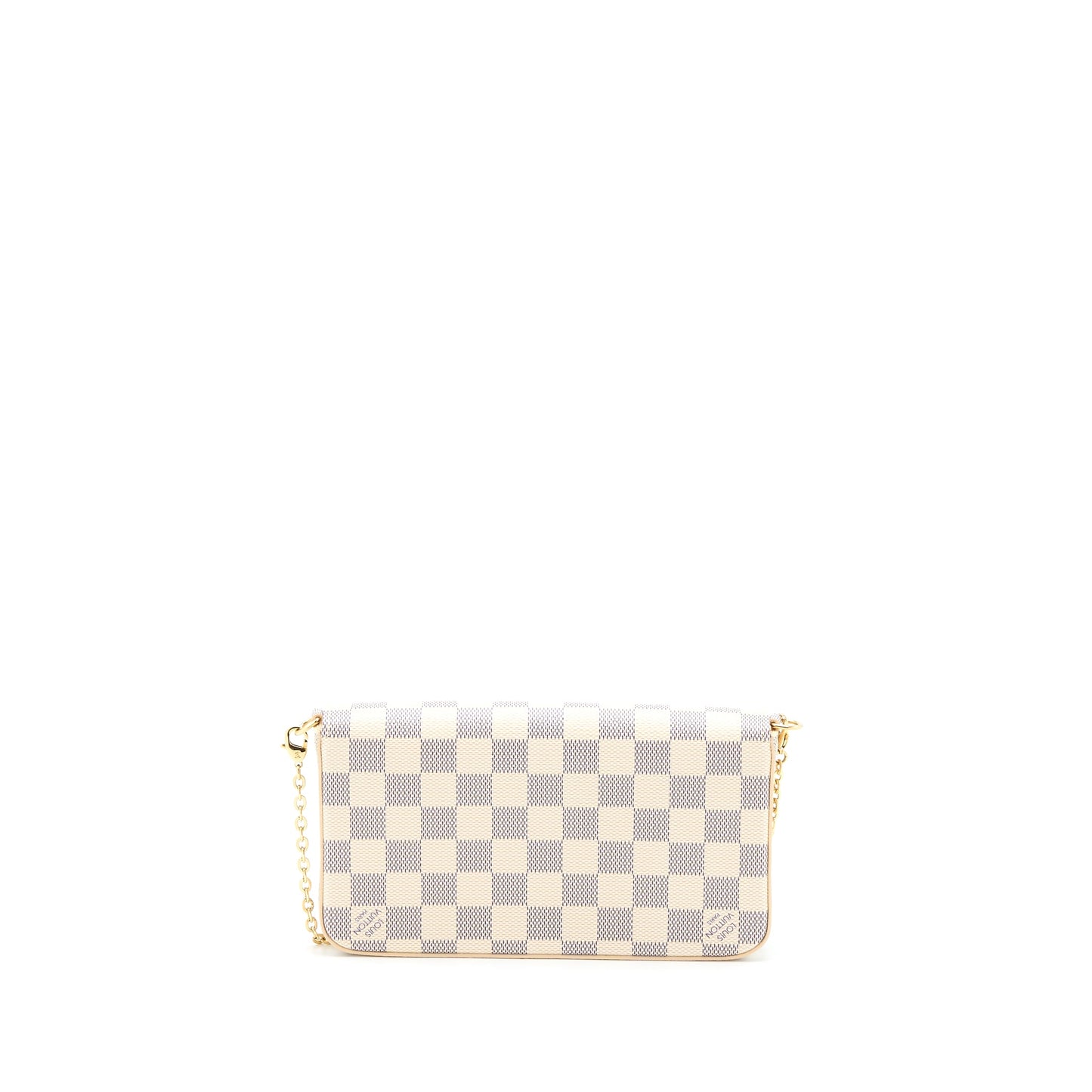 Louis Vuitton Felicie Pochette Damier Azur Canvas