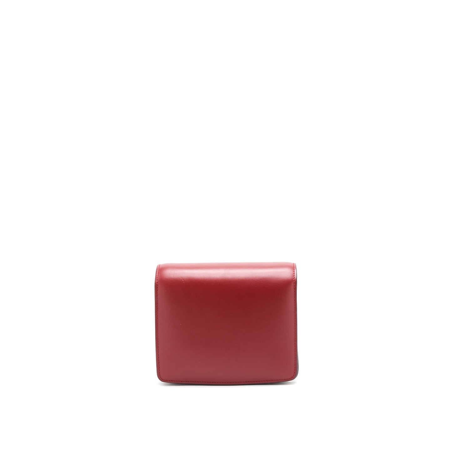 Celine small Classic Box Purse Red with