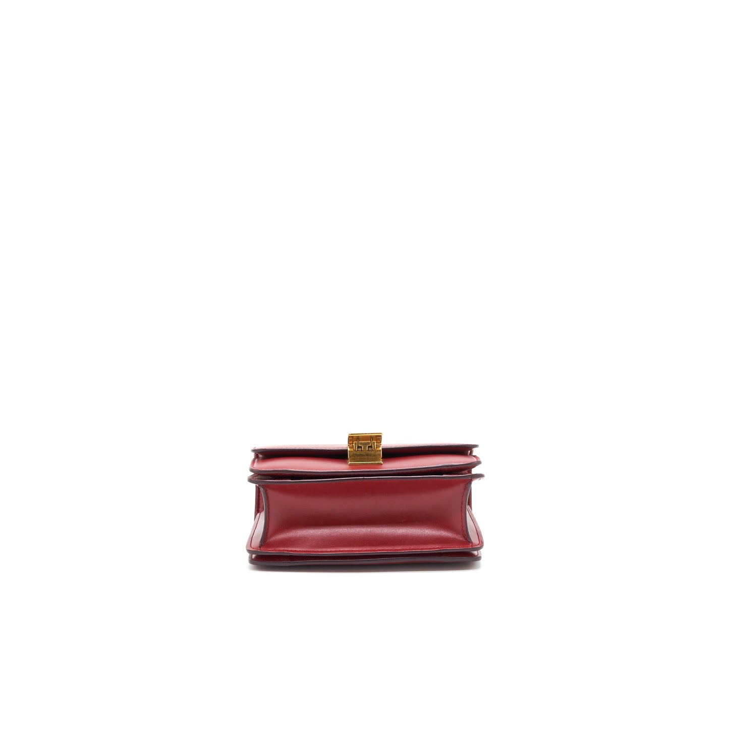 Celine small Classic Box Purse Red with