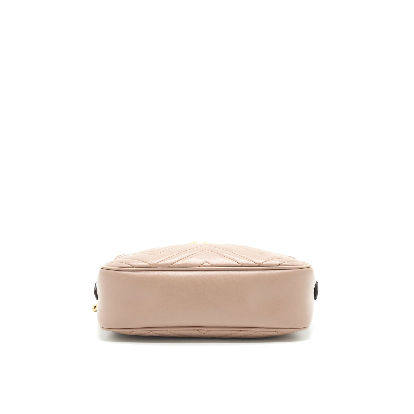 Gucci Marmont Small Matelasse Mini Purse in Beige
