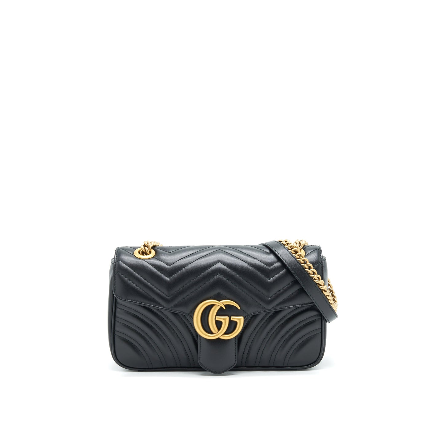 Gucci Marmont Mini Purse 26cm Black with