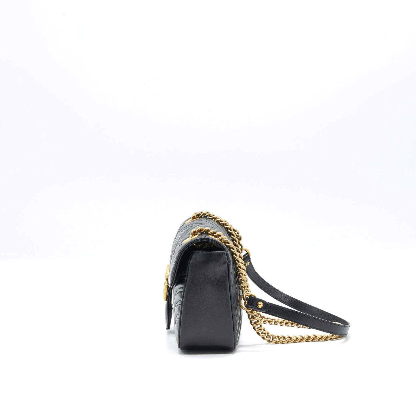 Gucci Marmont Mini Purse 26cm Black with