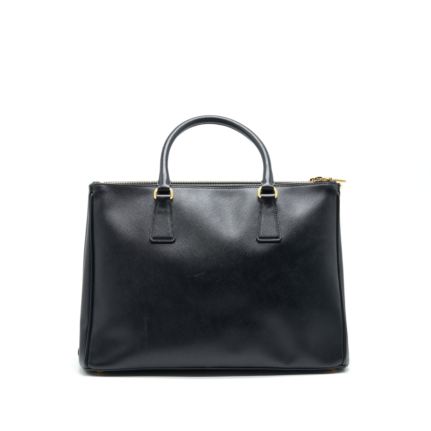 Prada Saffiano Tote Purse Black