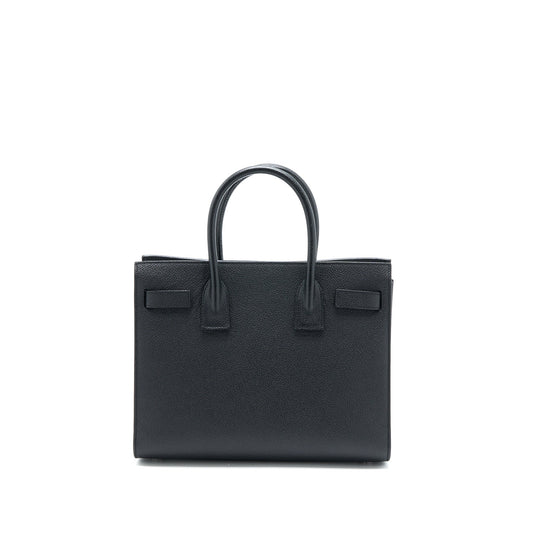Saint Laurent Sac De Jour babe Grained Calfskin Black