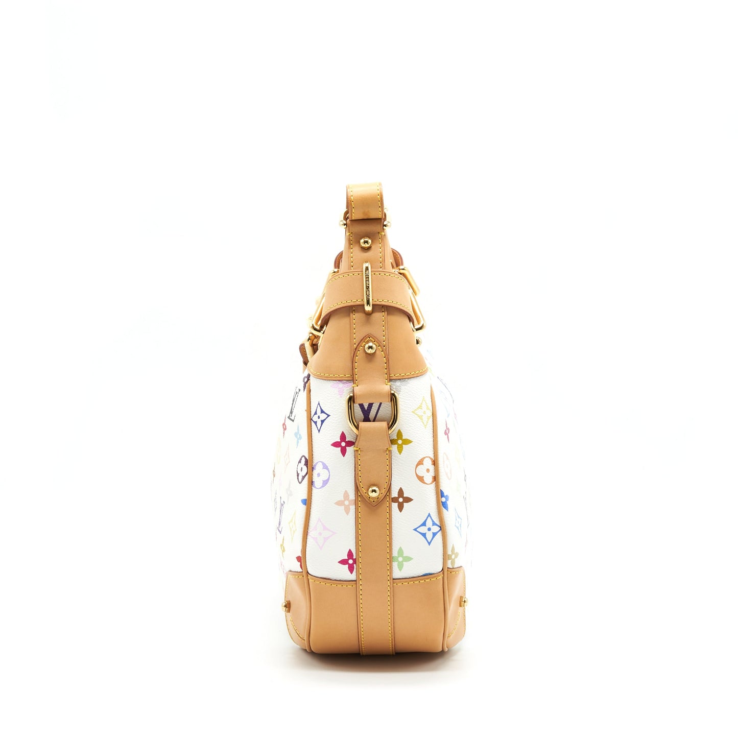 Louis Vuitton Greta Purse Monogram White Multicolor