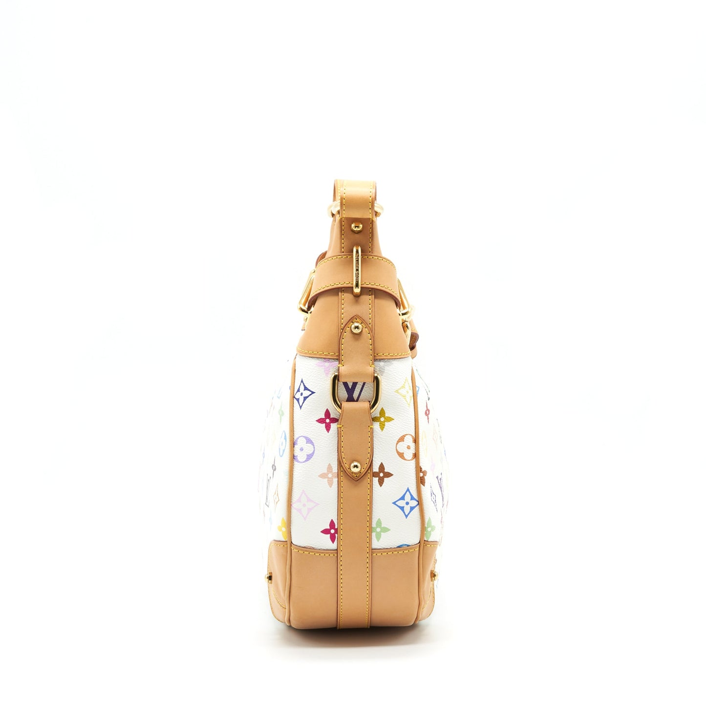 Louis Vuitton Greta Purse Monogram White Multicolor