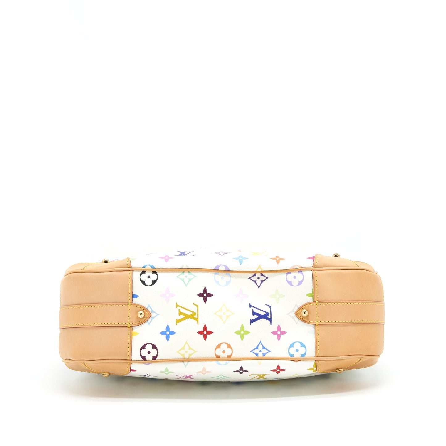 Louis Vuitton Greta Purse Monogram White Multicolor