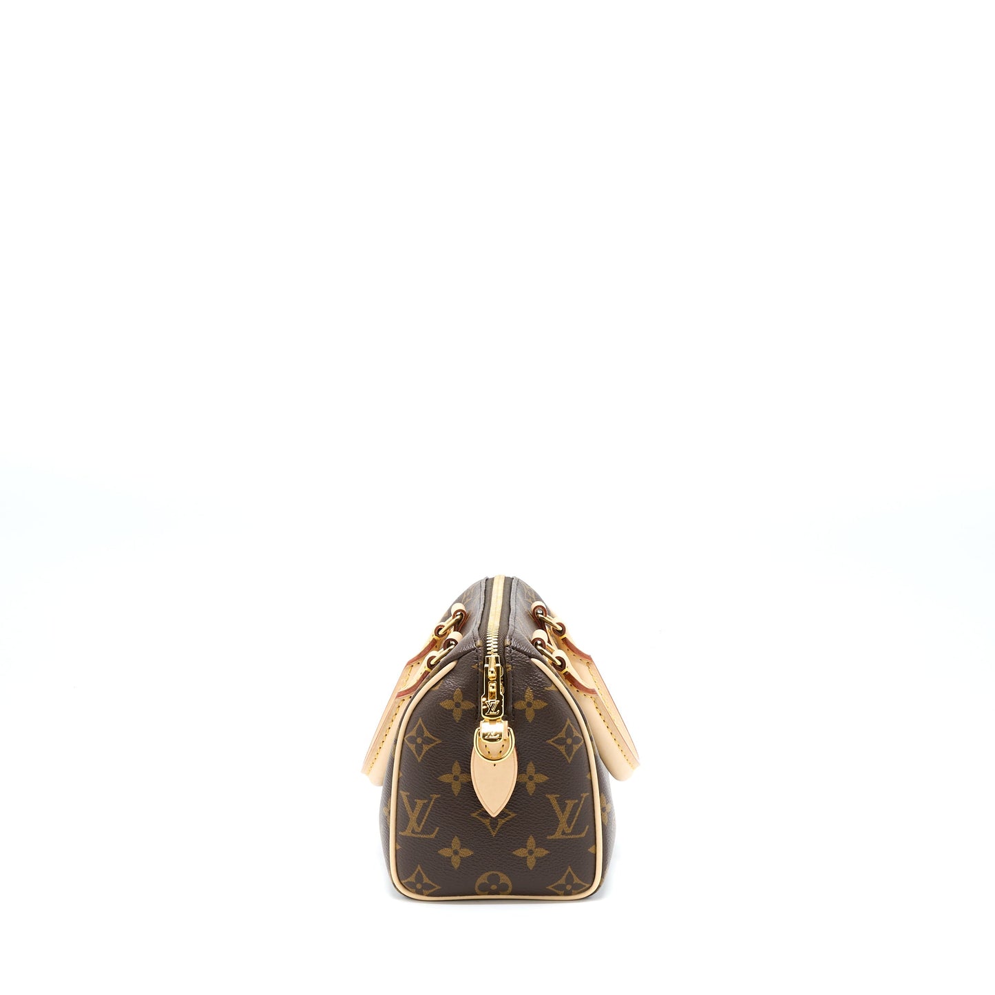 Louis Vuitton Speedy Bandouliere 20 Monogram Canvas With Black Strap