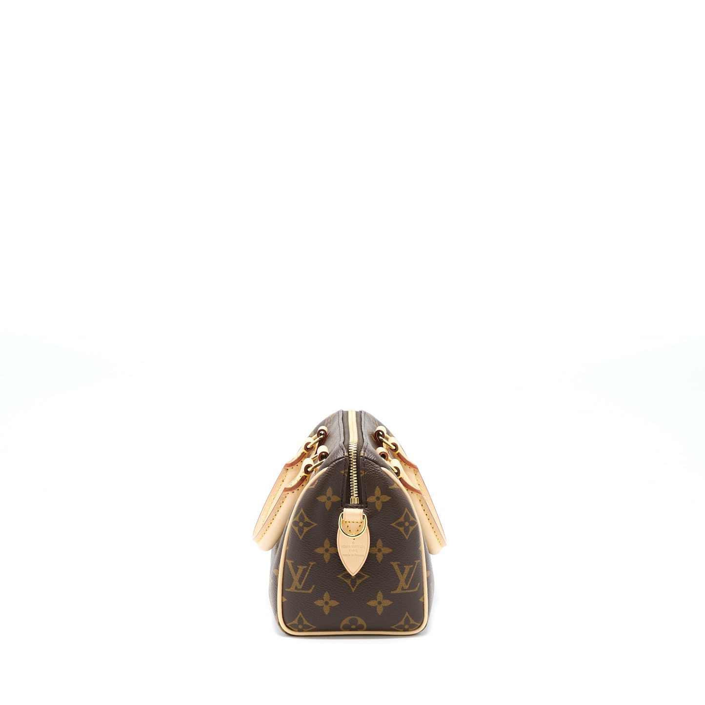 Louis Vuitton Speedy Bandouliere 20 Monogram Canvas With Black Strap