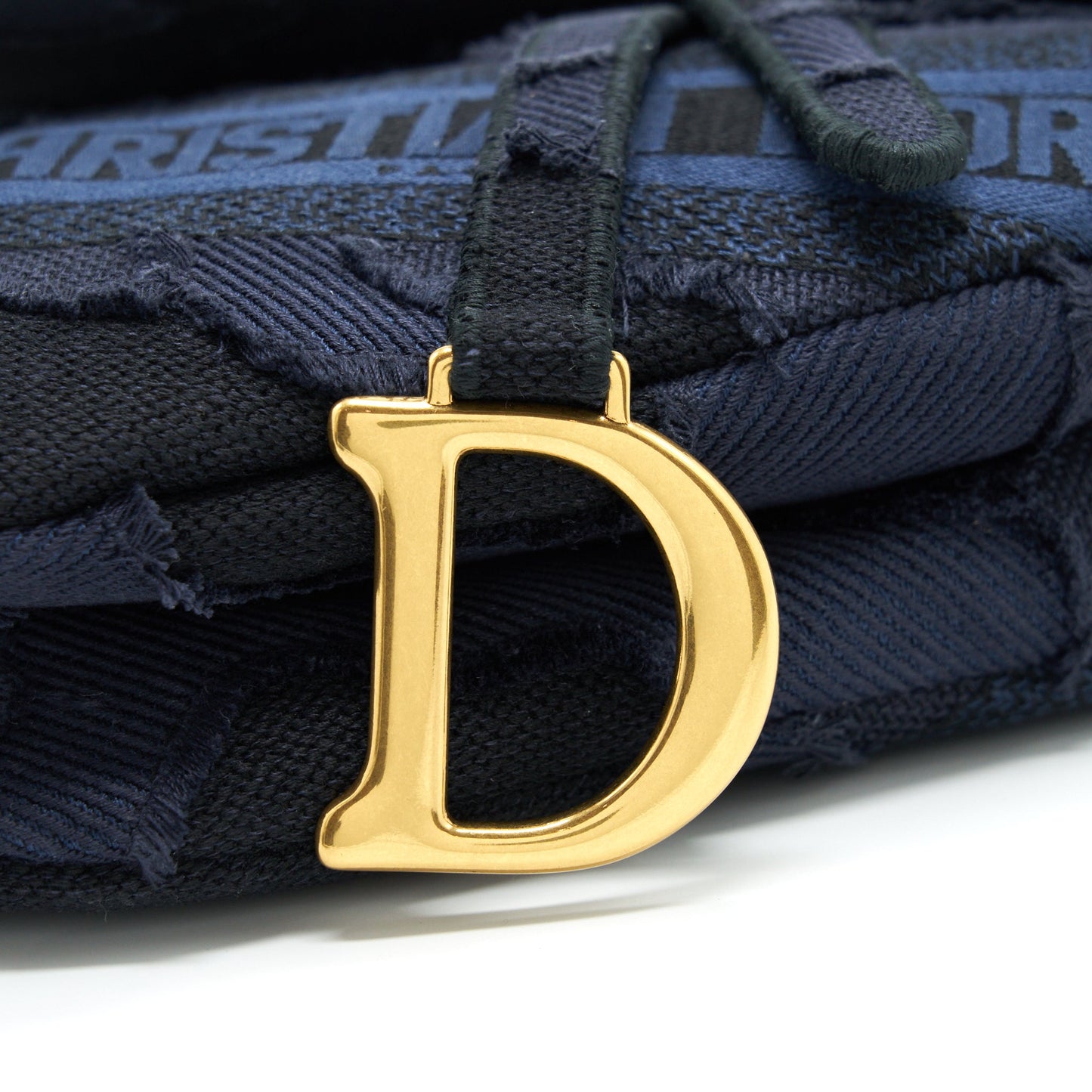 Dior Medium Saddle Purse Limited Edition Navy