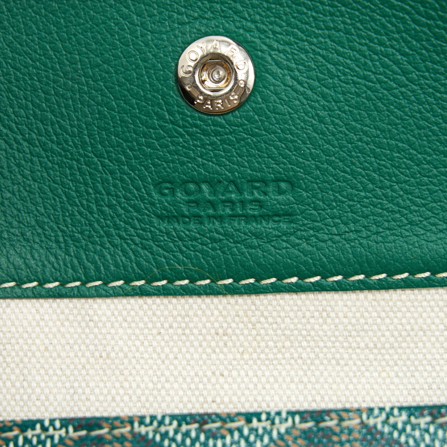 GOYARD SAINT LOUIS TOTE BAG PM VERT