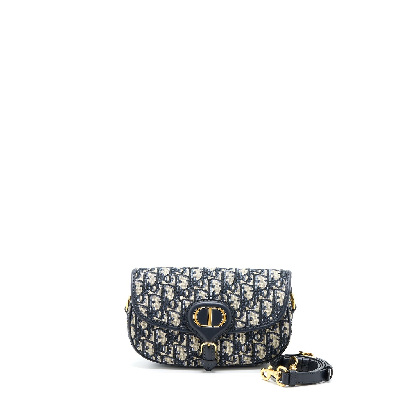 Dior Bobby East-West Purse Blue Oblique Jacquard