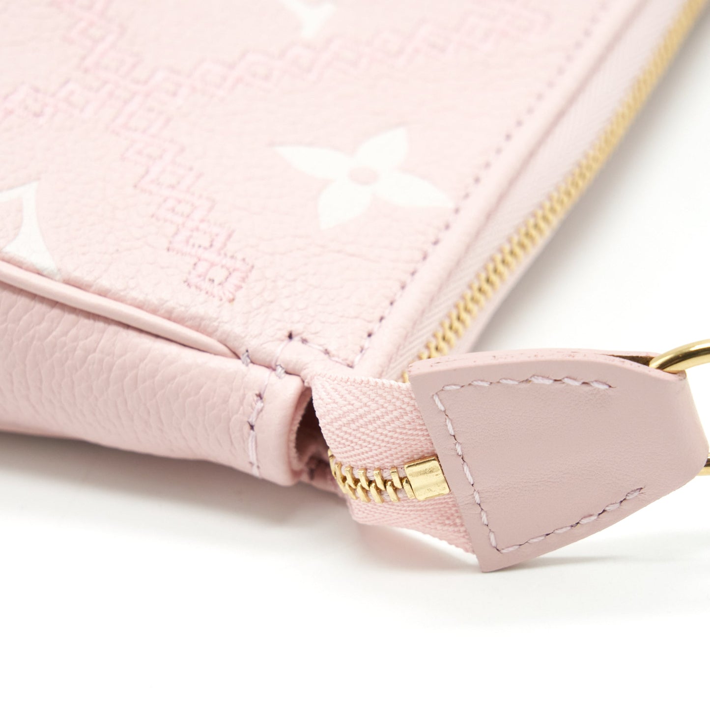 Louis Vuitton Mini Pochette Monogram Empreinte Pink
