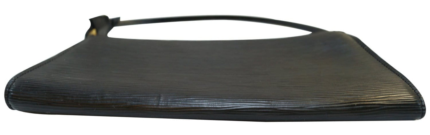 Louis Vuitton Black Epi Leather Pochette Accessories Pouch