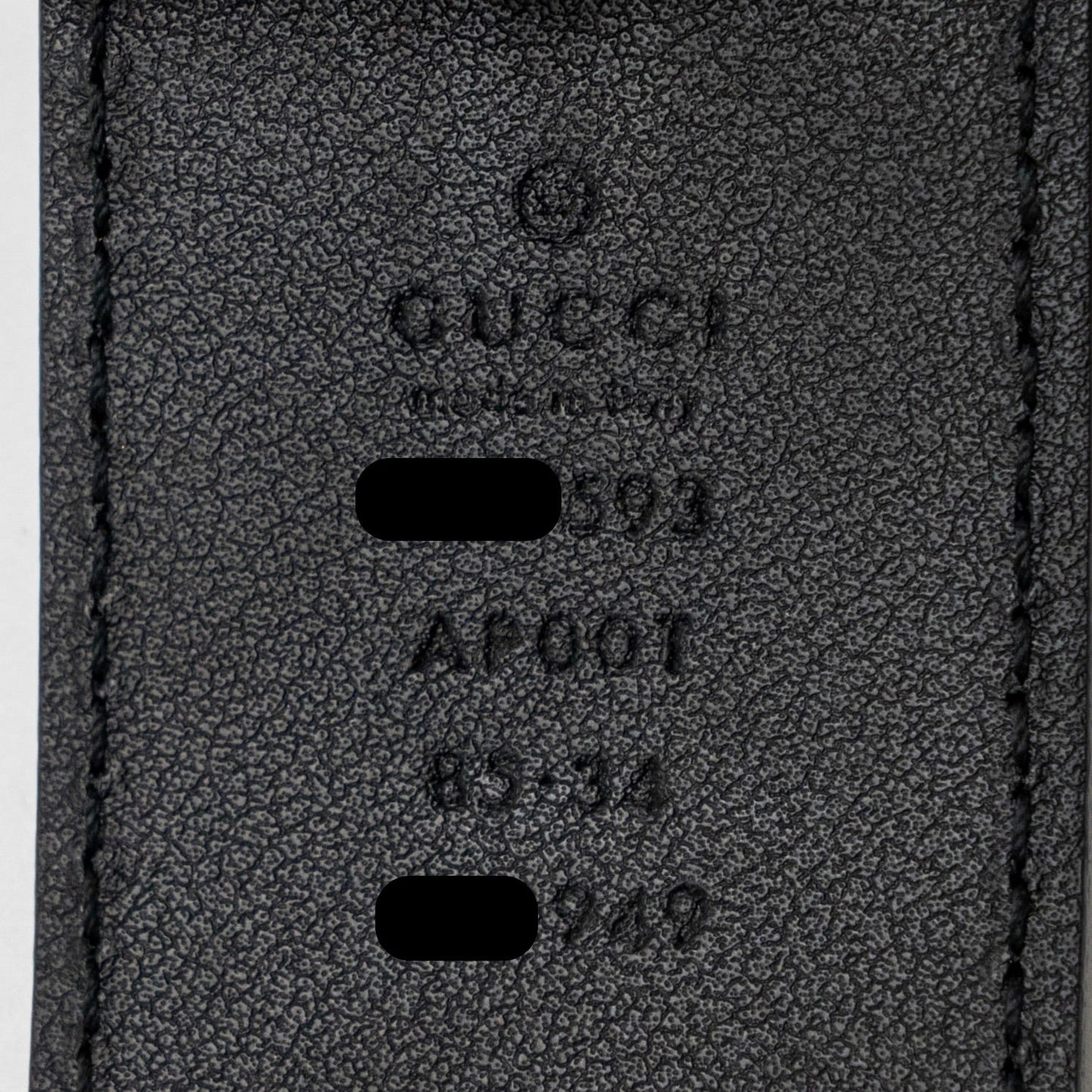 Gucci Size 85 4cm Wide Marmont Leather Belt