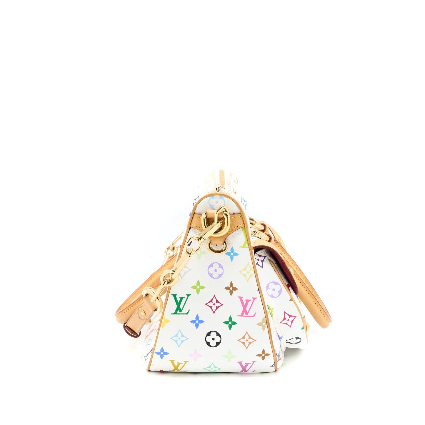 Louis Vuitton Rita Purse White Monogram Multicolour Canvas