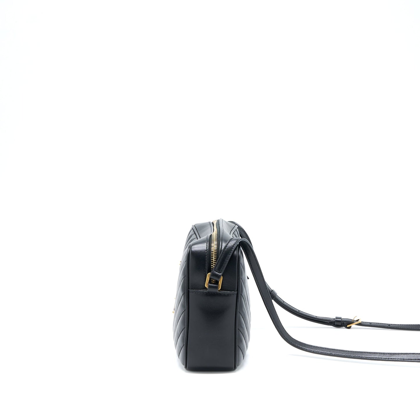 Saint Laurent/ Lou Camera Purse Calfskin Black