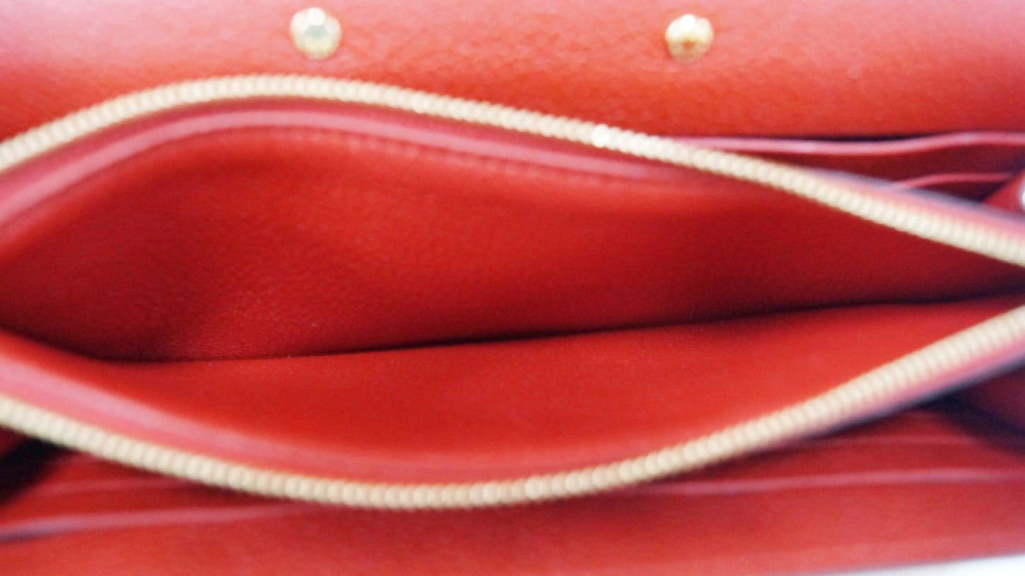 LOUIS VUITTON Cherry Monogram Canvas Pallas Wallet