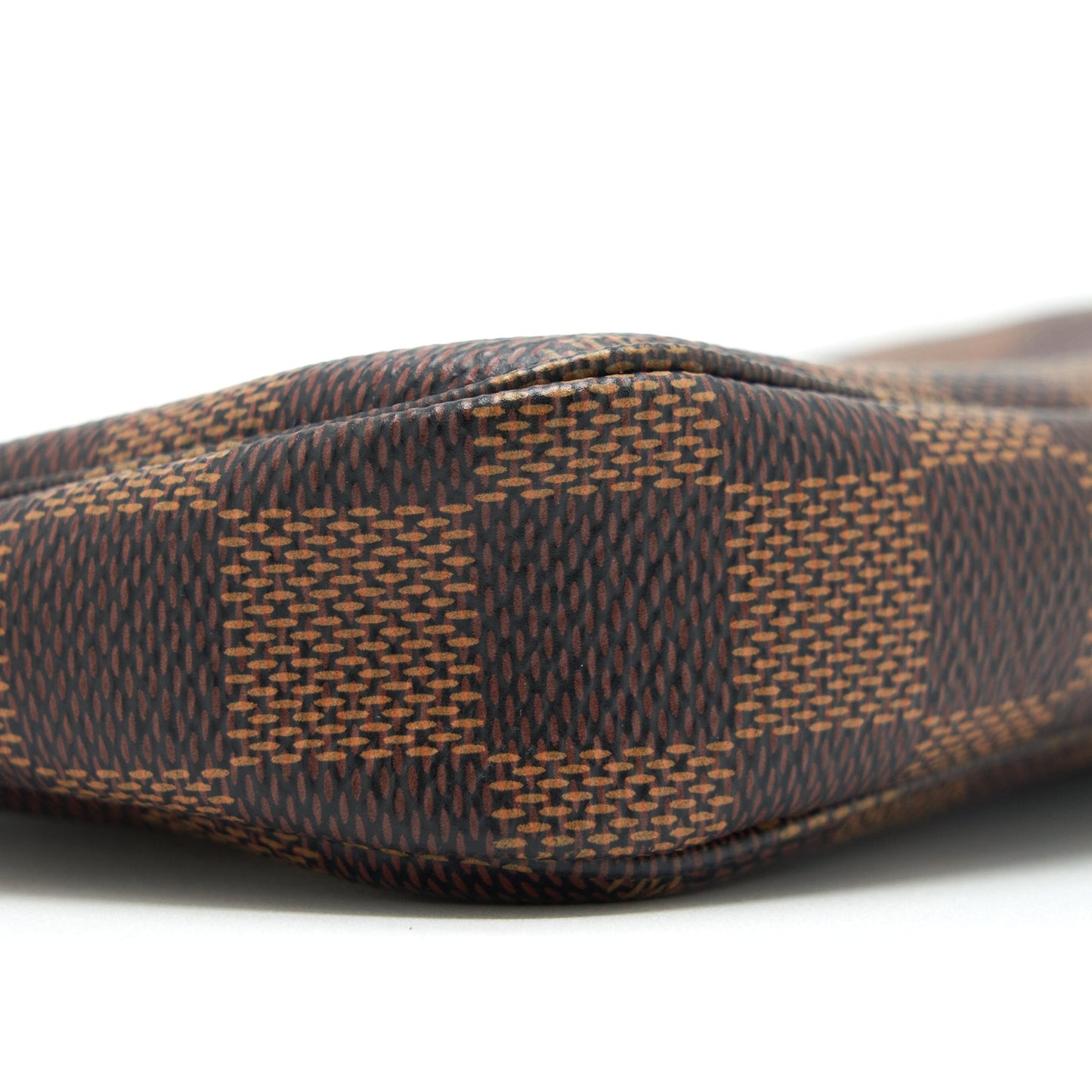 Louis Vuitton Mini Pochette Accessories Damier Ebene Canvas
