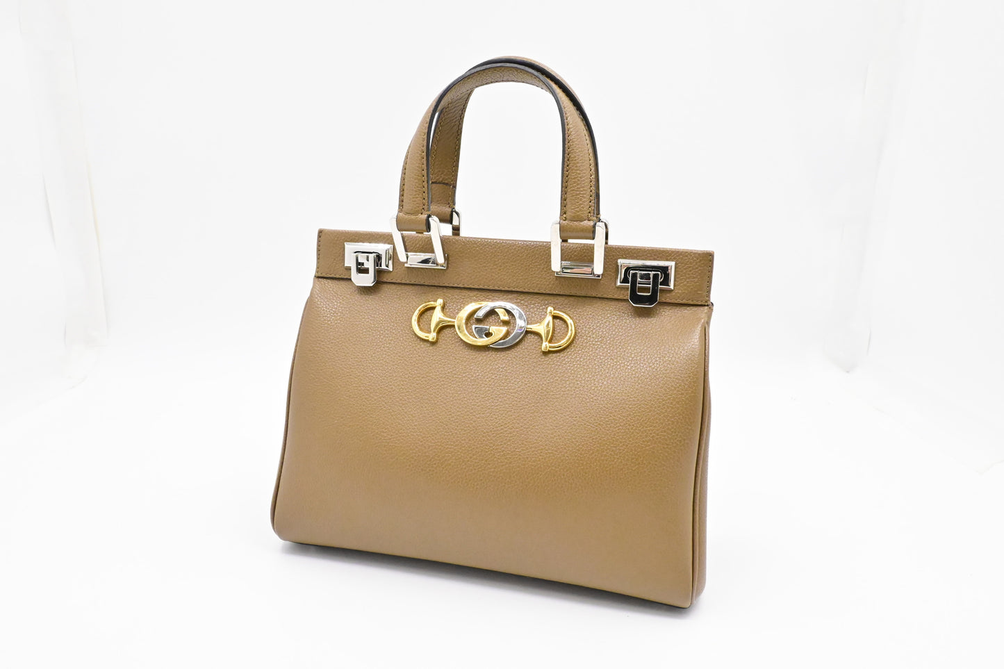 Gucci Handbag in Brown Leather