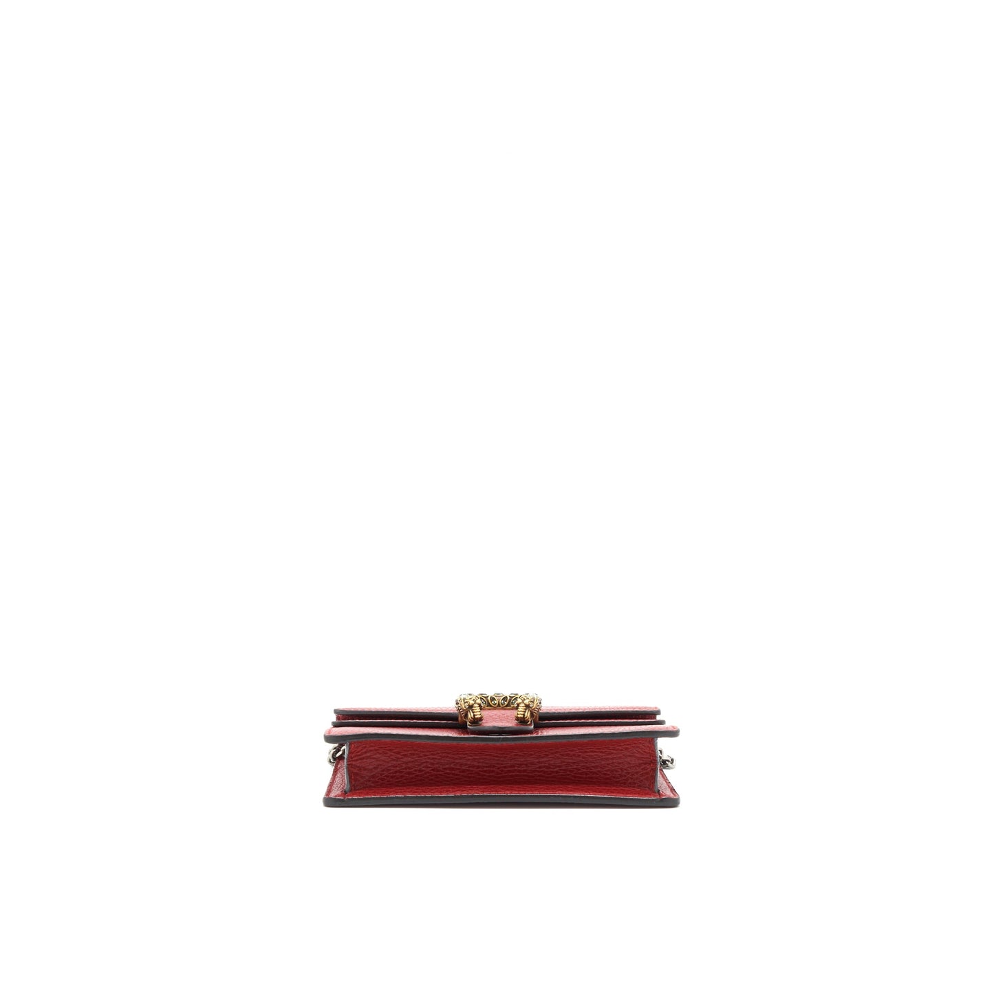 Gucci Dionysus Super Mini Leather Purse Red